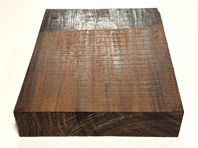 Cocobolo Rosewood Bowl Blank - 2" x 8-5/8" x 10-7/8"